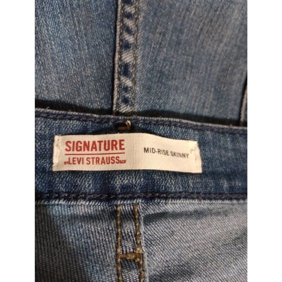 Levi's Jeans Ladies 18 Mid Rise Skinny - Picture 5 of 8